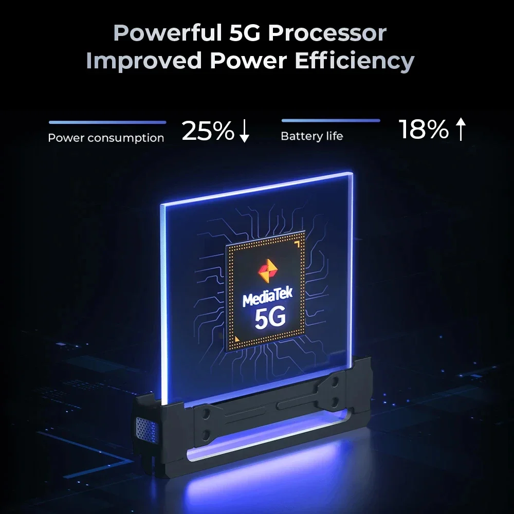 Oukitel WP35 PRO Rugged Smartphone 11000mAh Battery 6.6 Inch 2.4K 36GB+512GB 5G Mobile Phone 64MP Cell Phone Android 14 NFC