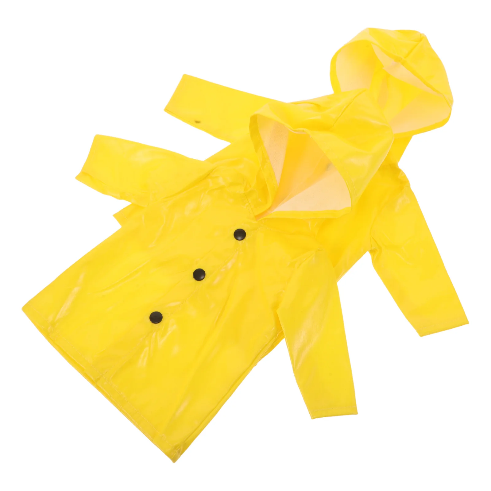 

2 Pcs Children's Raincoat Baby Clothes Accessories for Toys Clothing Casual Mini