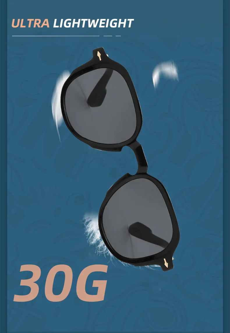 2025 Neue Farbverlauf-Sonnenbrille Unisex Mode Retro UV-Schutz Brillen Vielseitige Outdoor-Eyewear – Detail 9
