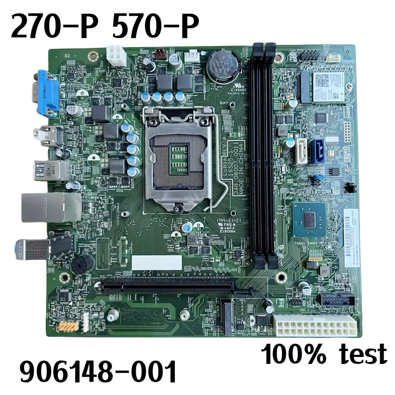 

16525-1 For HP Slimline 270-P 570-P Desktop Motherboard 906148-001 906148-601 DDR4 Mainboard 100% Tested Fully Work