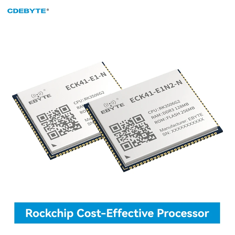 RK3506G Core Board Triple-Core A7 CDEBYTE ECK41-E1N2-N ECB41-PGE1N2-N Raspberry Pi Linux Dual Ethernet Multi-core Heterogeneous