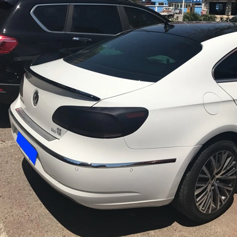 Per Volkswagen CC 2009-2018 di Alta Qualità In Plastica ABS Posteriore Tetto Spoiler Ala Tronco Labbro Boot Copertura Car Styling