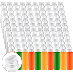Plastic Juice Bottles Clear Reusable Drink Containers Empty PET Beverages Bottles Bulk for Smoothies Drinking Beverages Fridge