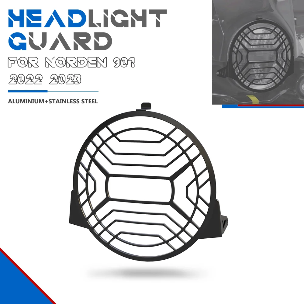 

Norden901 Accessories Headlight Protection Head Lamp Light Grille Guard Cover Protector For Husqvarna Norden 901 2022-2023