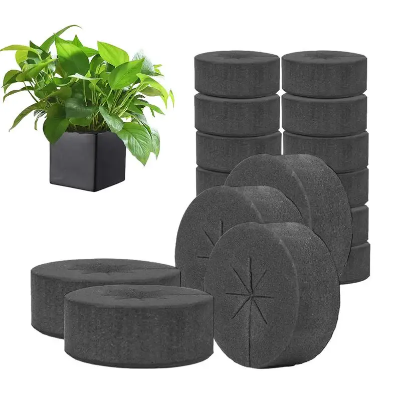 30/60/120Pcs Clone Collars High Density Neoprene Inserts Foam Block Hydroponics Cloning DIY Garden Plants for 2 Inch Net Pots