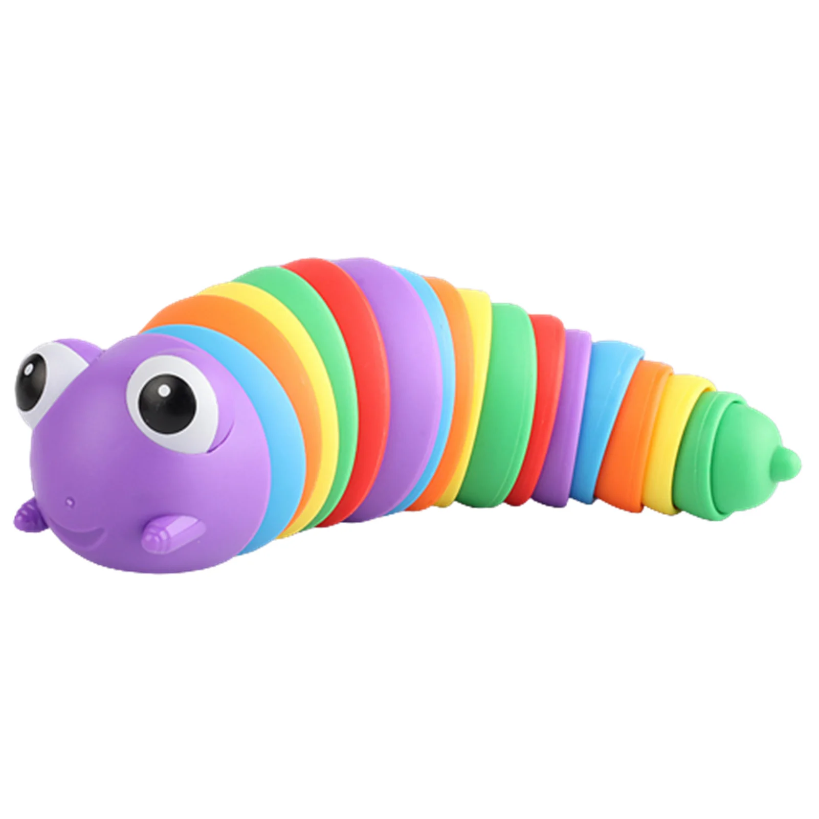 Jouet Fidget limace articulée, jouet Flexible, anti-Stress, jouets sensoriels pour enfants