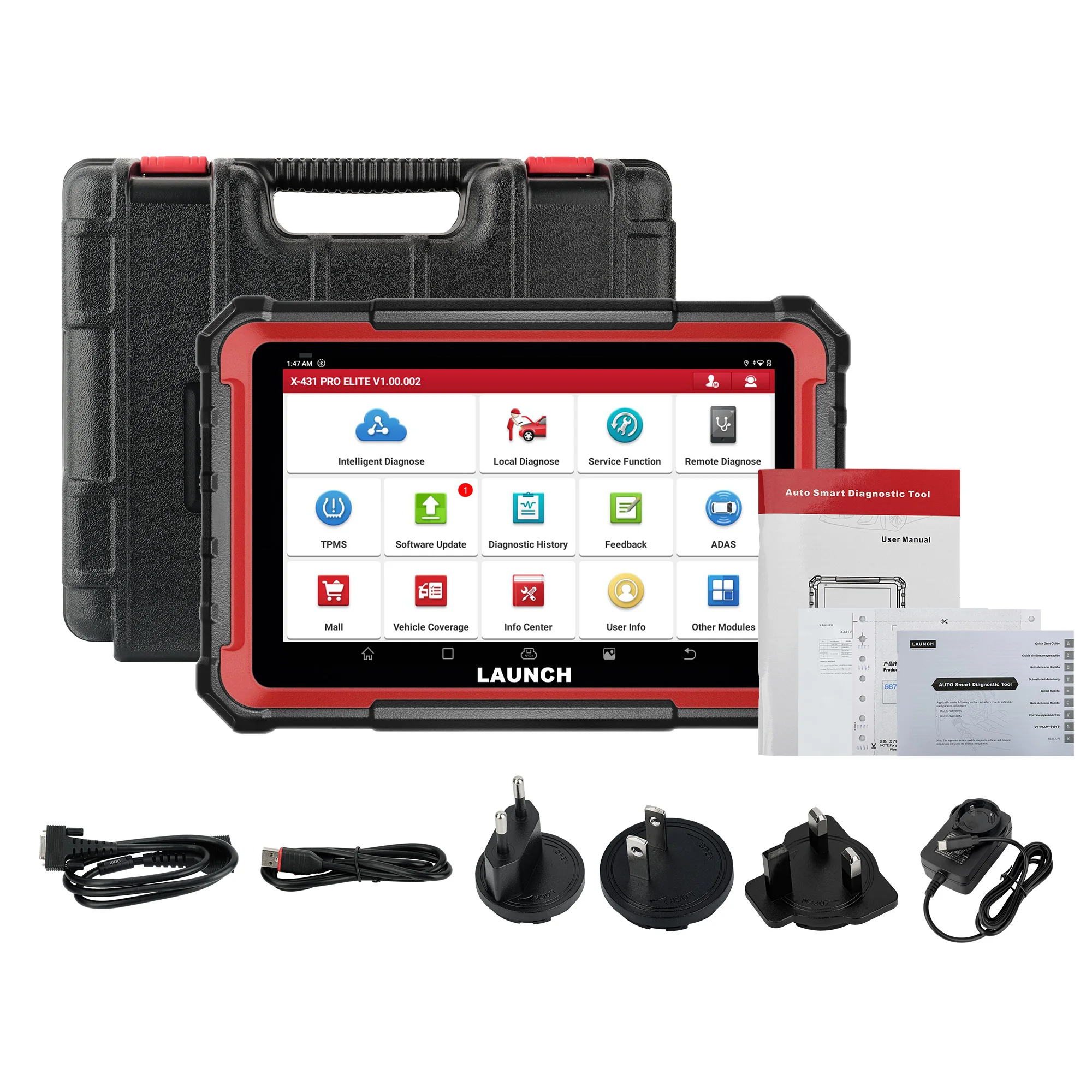

Launch X431 PRO ELITE Bi-directional Control Scan Tool Online Coding Automotive 2 Scanner With CANFD DOIP