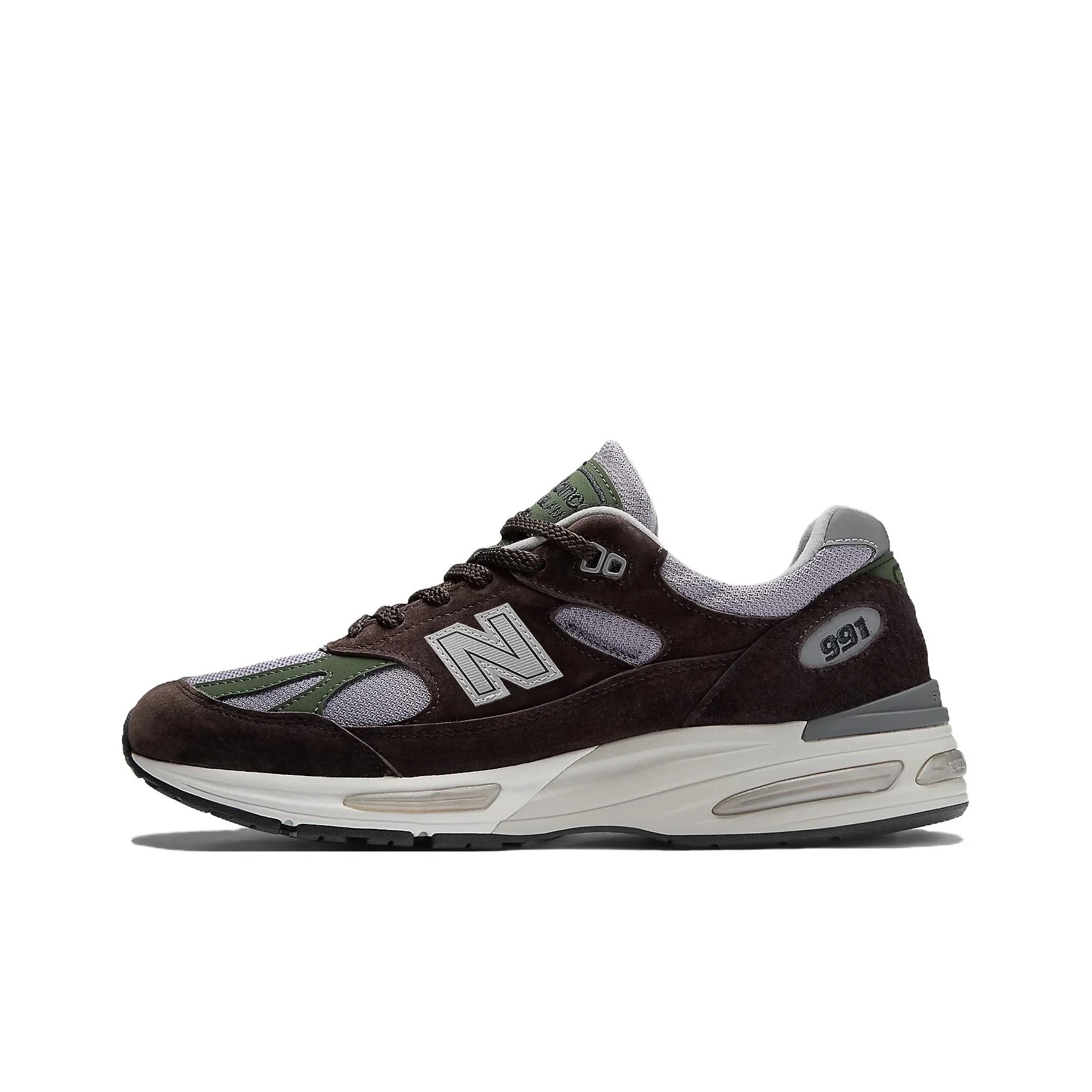 New Balance NB 991 V2 Running Shoes Unisex Low Top Red Brown U991BP2