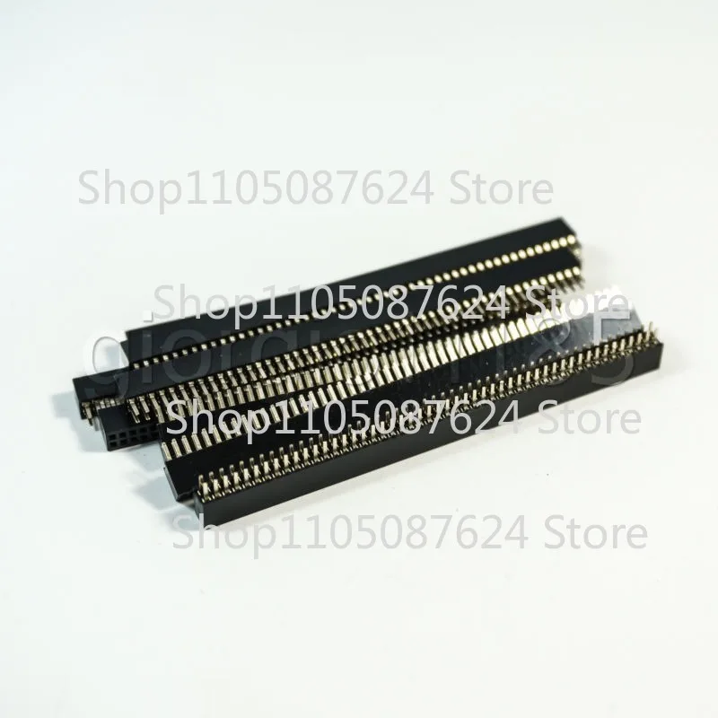 ZZZ 10pcs 50-Pin 50P 1.27mm Female Double Row Pin Header Strip