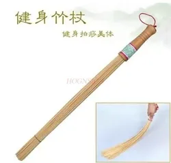 Boutique bamboo clapping stick, bamboo stick, gold broom, fitness stick, sand, bamboo strip, clapping board, scraping strip