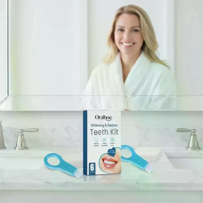 Dental Repair Kit Tooth Cleaning and Beautifying Teeth Removal Black Teeth Stains Yellow Teeth Sponge Cleaning Brush