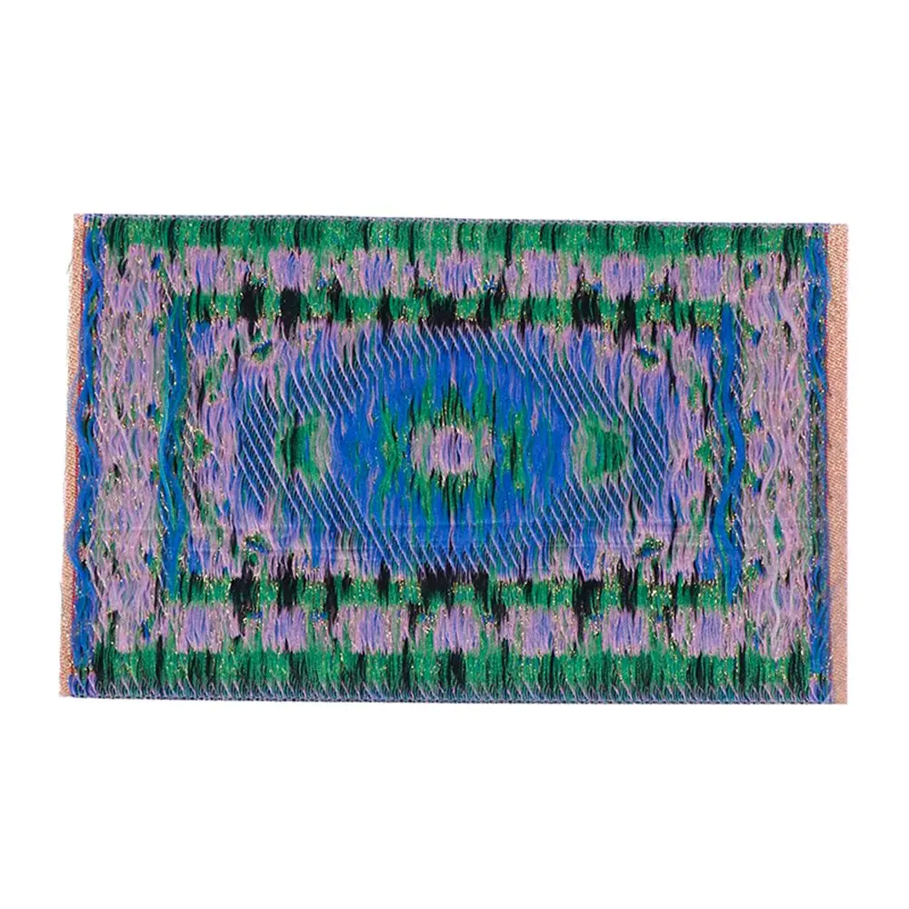 Thread Mat Floor Coverings  Furniture Dollhouse Carpet Miniature Woven Rug Eyes Of Persia  Accessories