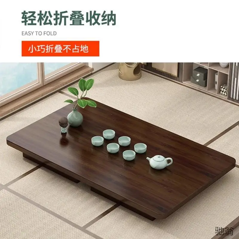 Multi functional folding bay window table Thickened desktop in student dormitory