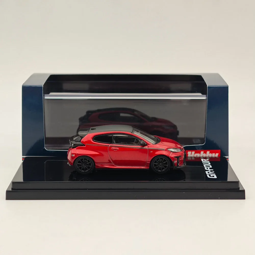 

1/64 хобби Япония GR-четыре YARIS RZ Высокопроизводительные GR части Red HJ642024GR литые модели автомобилей Коллекция авто игрушки подарок