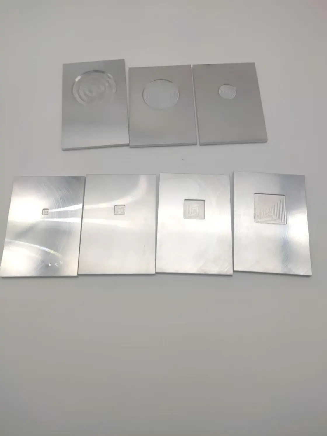 XRD Sample Table Aluminum Without Miscellaneous Peaks Square Round Solid X-ray Diffraction Plate Aluminum Alloy XRD Special Samp