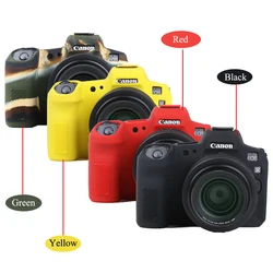 Soft Canon EOS R10  R6 Camera Bag Silicone Case Rubber Camera case For Canon EOS R R6 Protective Body Cover Skin