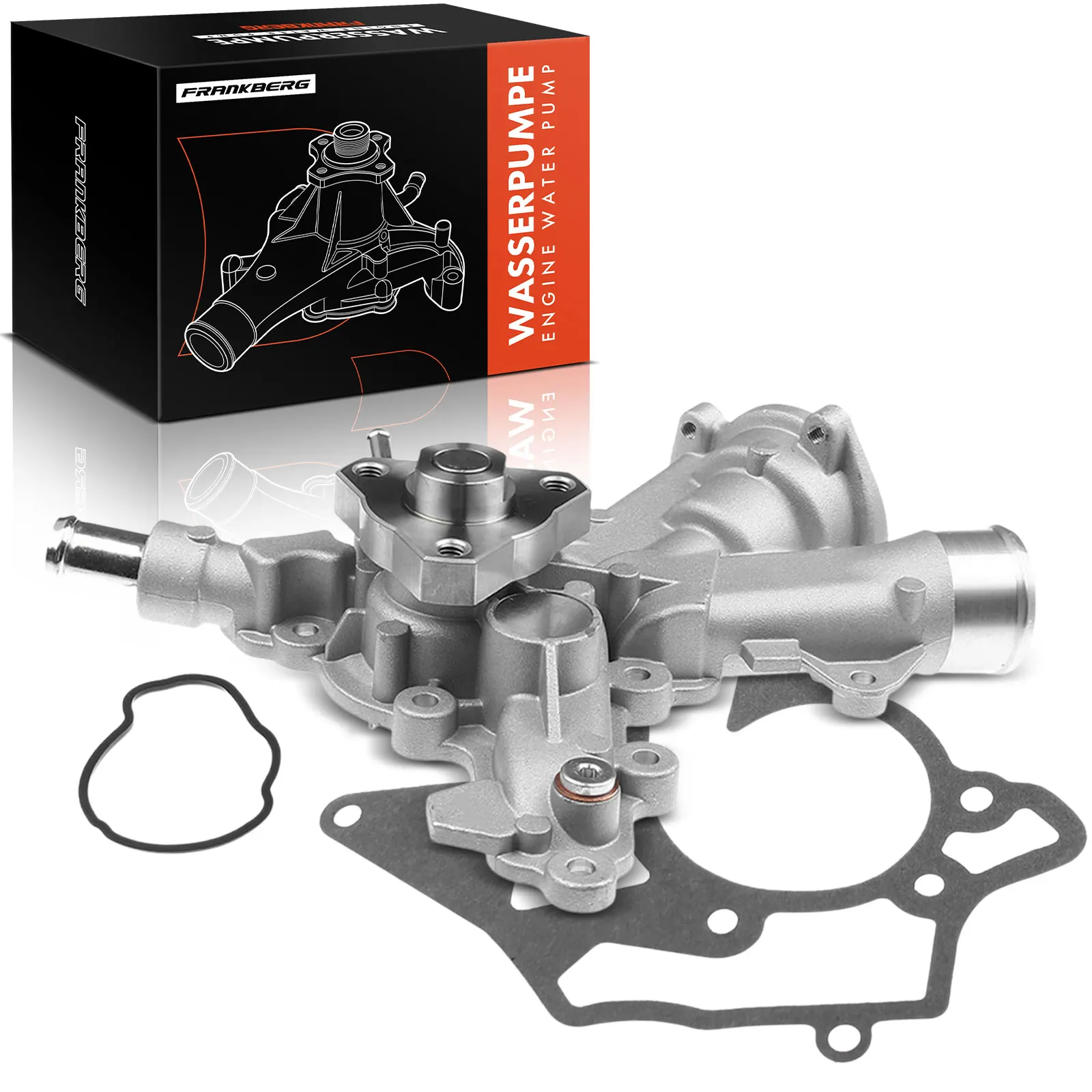 Pompe à eau de refroidissement Frankberg 1x pour Opel Corsa C D 1.0L 1.2L 1.4L Meriva Tigra 1.4L 95507589 1334145 1334166 24469102