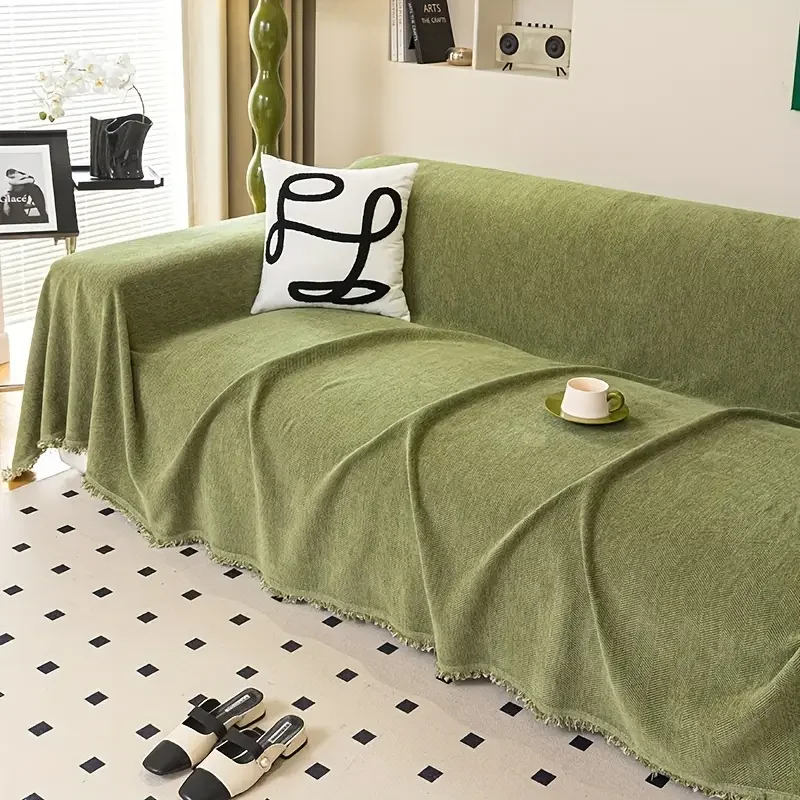 Sofa Cushion Blanket Multi Functional Couch Chair Tapestry Non-Slip Cloth Sofa Cover Decorative Dust Cover Furniture Protector