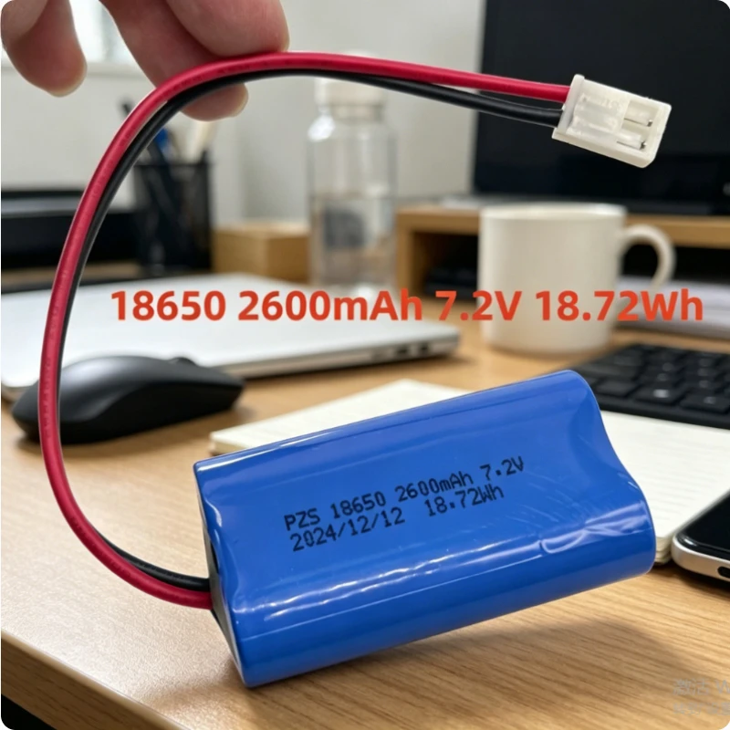 18650 2600mAh Suitable for Mindray Shenke Injection Pump Battery 7.2V  18.72Wh  Long  Range  Stable  Charging  Battery