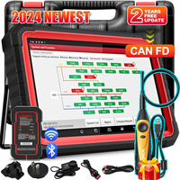 2024 LAUNCH X431 PRO3S+ V5.0 Bluetooth Bi-Directional Scan Tool, OEM Topology Map, Online Coding, 37+ Service,CAN FD, VAG Guided