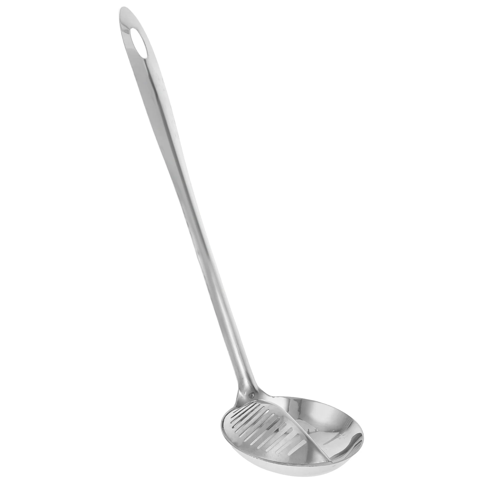 

Soup Spoon Colander Dual Purpose Soup Oil Separator Ladle Soup Filter Ladle Grease Filter Ladle Soup Colander Oil Filter Spoon D