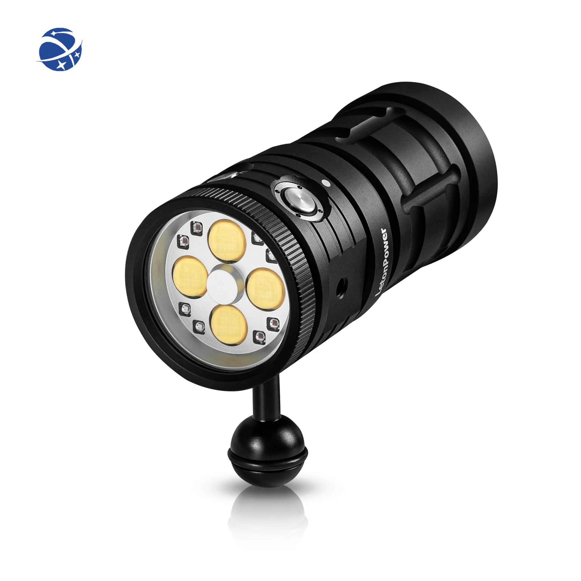 

11000 Lumen Diving Light Type-C rechargeable diving flashlight Suitable for underwater diving adventures