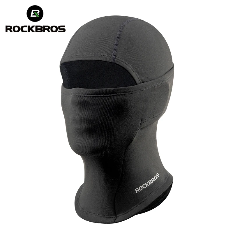 ROCKBROS Kinder Radfahren Caps Winter Warme Vollgesichtsmaske Jungen Mädchen Thermo Fleece MTB Rennrad Halsabdeckung Fahrrad Schals Hüte