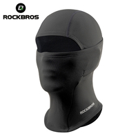 ROCKBROS Kids Cycling Caps Winter Warm Full Face Mask Boys Girls Thermal Fleece MTB Road Bike Neck Cover Bicycle Scarves Hats