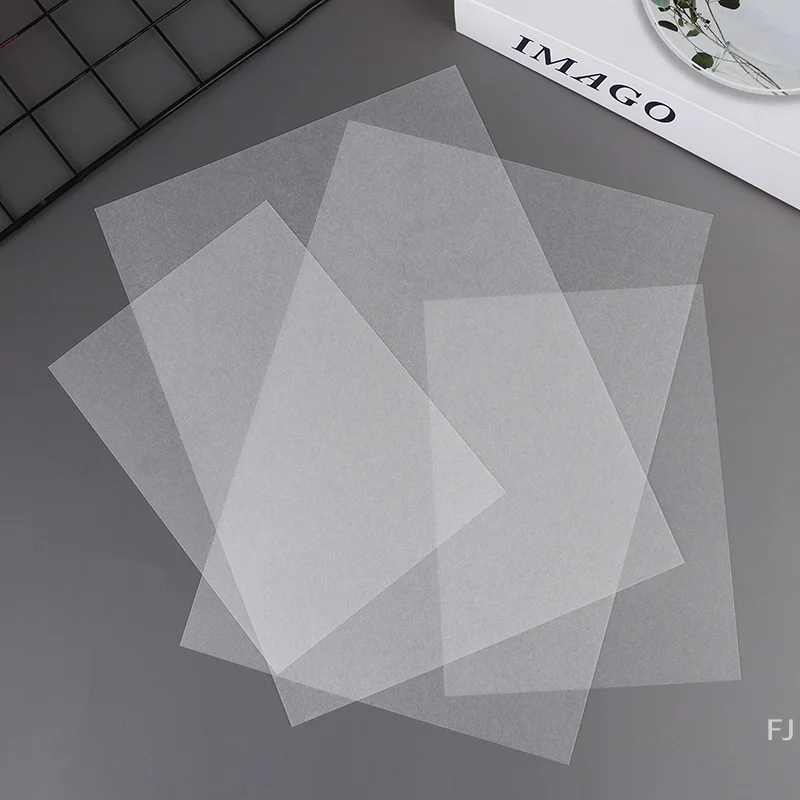 [YU]5Pcs Shrink Plastic Sheets Thermal Heat Shrink Film Translucent Sheets Blank Shrink Art Film Paper For DIY 14.5x20cm 20x29cm