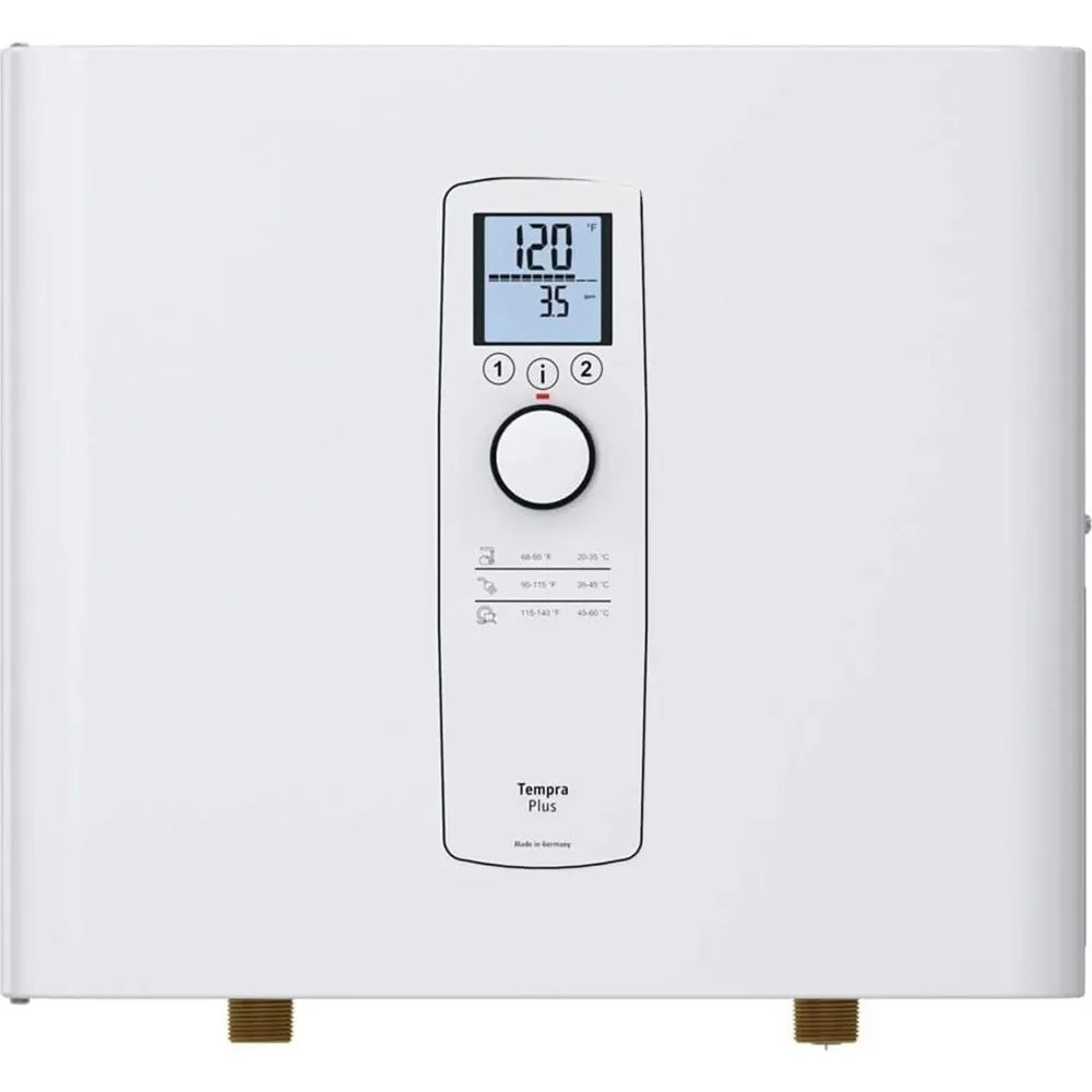 239223 Tankless Water Heater – Tempra 29 Plus – Electric,  On Demand Hot Water, Eco, White, 23 ‎ ‎28.8 KW 16.63