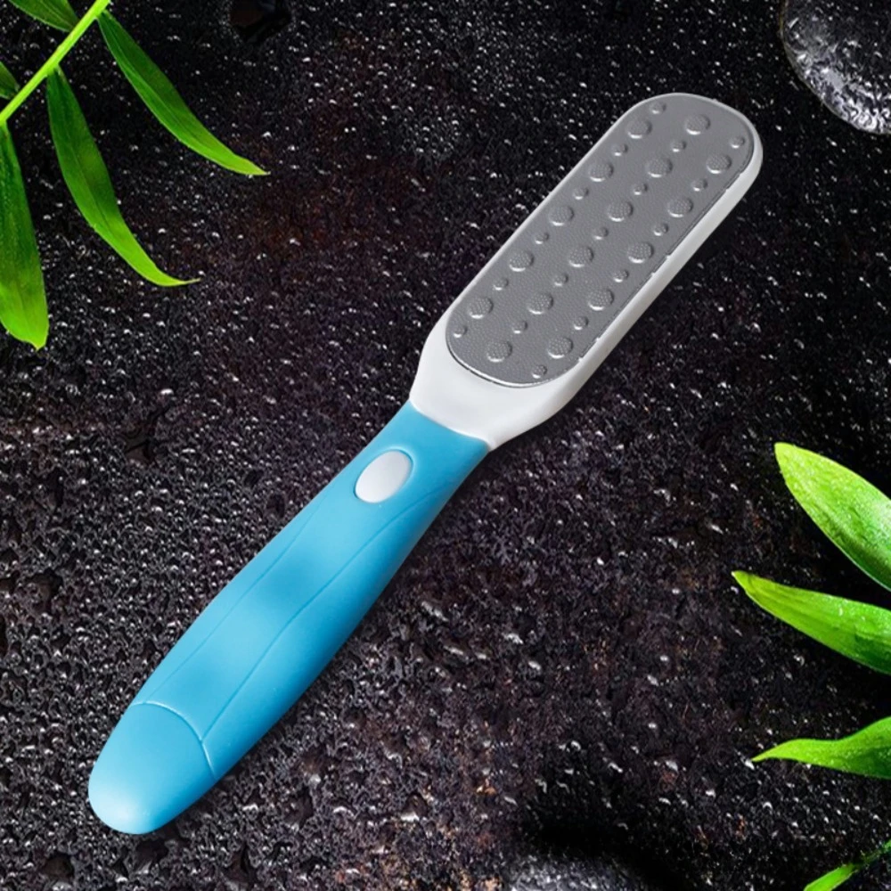 フットプレートファイル スチールフットプレート 角質除去カルスシェーバー6点セット 楽々フットトリミングツール ペディキュアツール