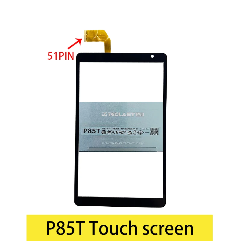 For Teclast P85T Kids Tablet 8 Inch Capacitive Touch Screen Digitizer Sensor External Glass Panel Replacement Phablet Multitouch