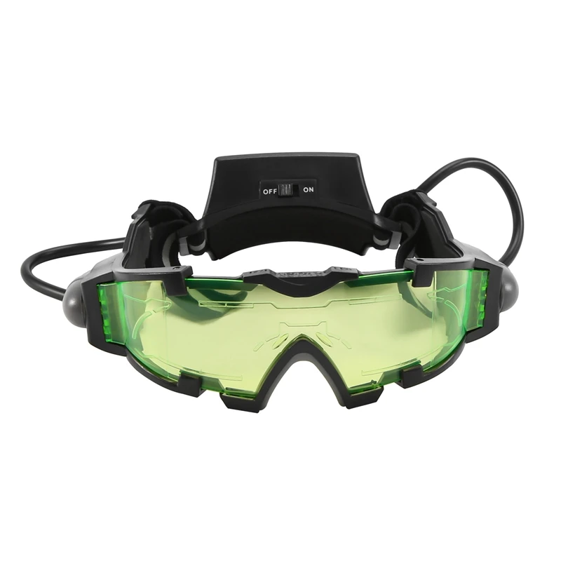 M05K Night Vision Goggles Adjustable Kids LED Night Goggles For Racing Bicycling Hunting To Protect Eyes Children Gift