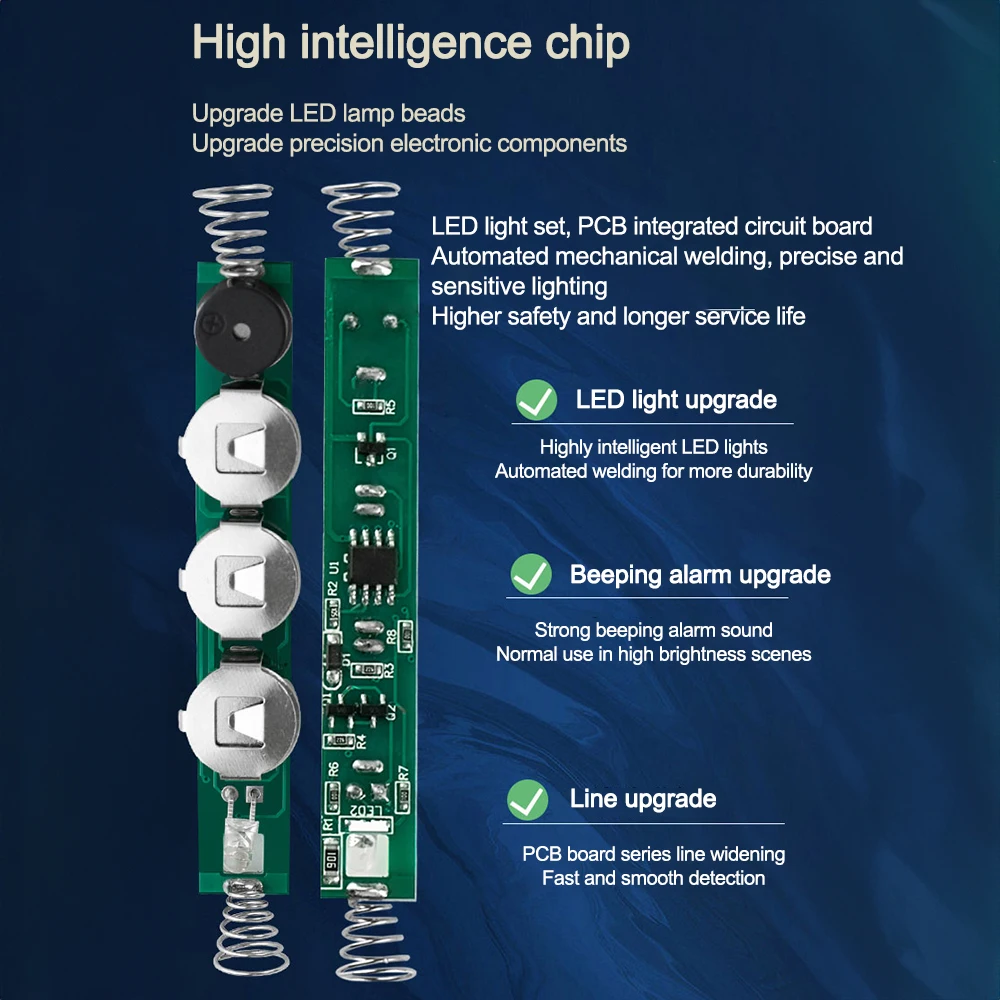 Intelligent Voltage Tester Pen Non-contact Induction Digital Power Detector Pencil Electric Screwdriver Probe Circuit Indicator