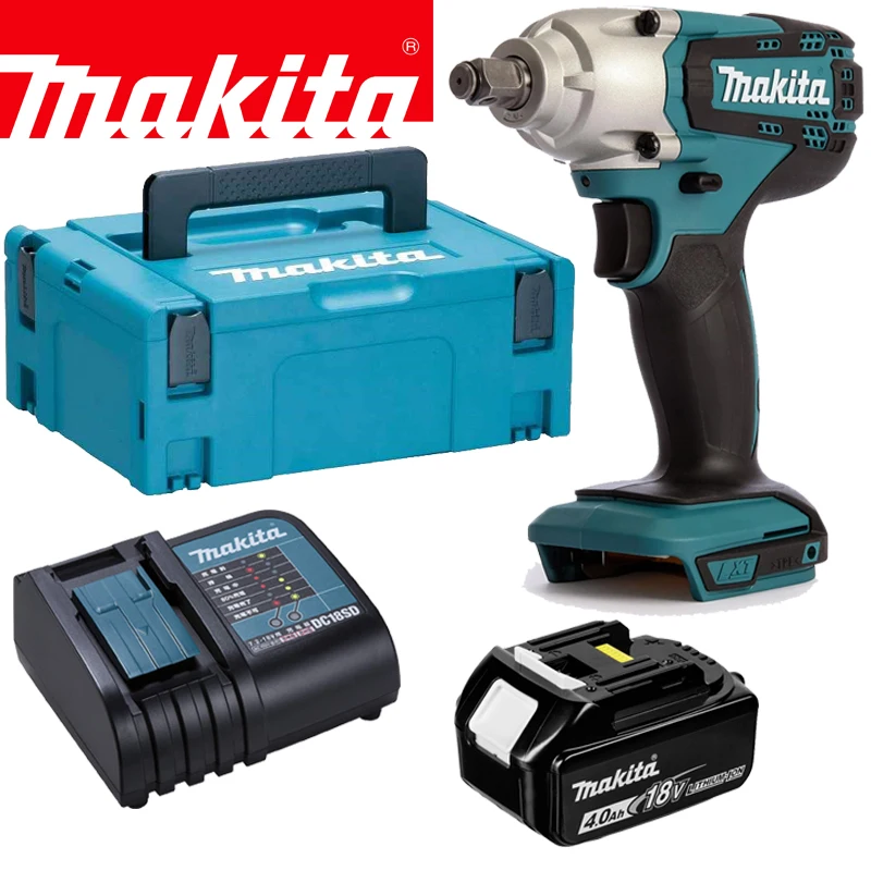 Makita DTW190 18V Li-Ion LXT Impact Wrench High efficiency High Endurance Blue Cordless Impact Wrench Combination