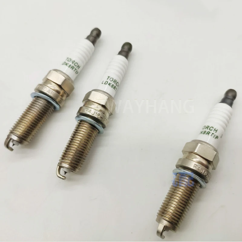 4pcs/set Original Spark Plug F4J16-3707010 For Chery JETOUR X70 Tiggo 2/4/5/7/8/5x Arrizo 5/7/6 E4T15/E4T16 Engine 1.5T/1.6T