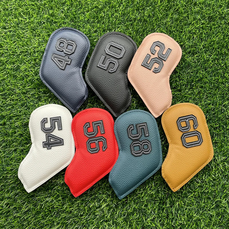 Golf Iron Cover Cover Irons Club PU Leather Golf Head Cover Golf Accessories