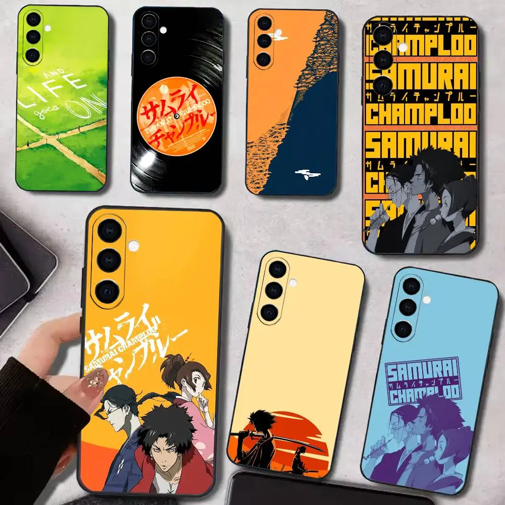 S-Samurai C-Champloo   Phone Case Silicone Soft For Samsung Galaxy A73,A72,A71,A70,A53,A52,A51