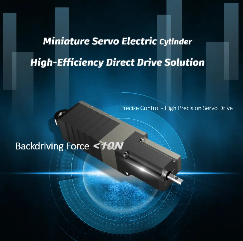 

Efficient Direct-Drive Linear Actuator with Miniature Large Thrust, High Precision, and Integrated Design