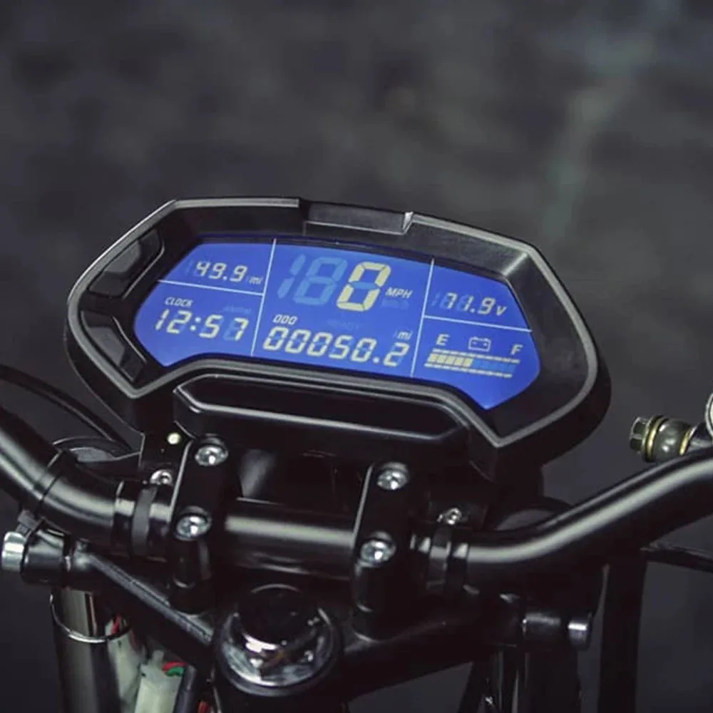 

Sales Clearance! CT-22 48v-144v Universal Digital Programmable Electric Electronic Motorcycle Speedometer