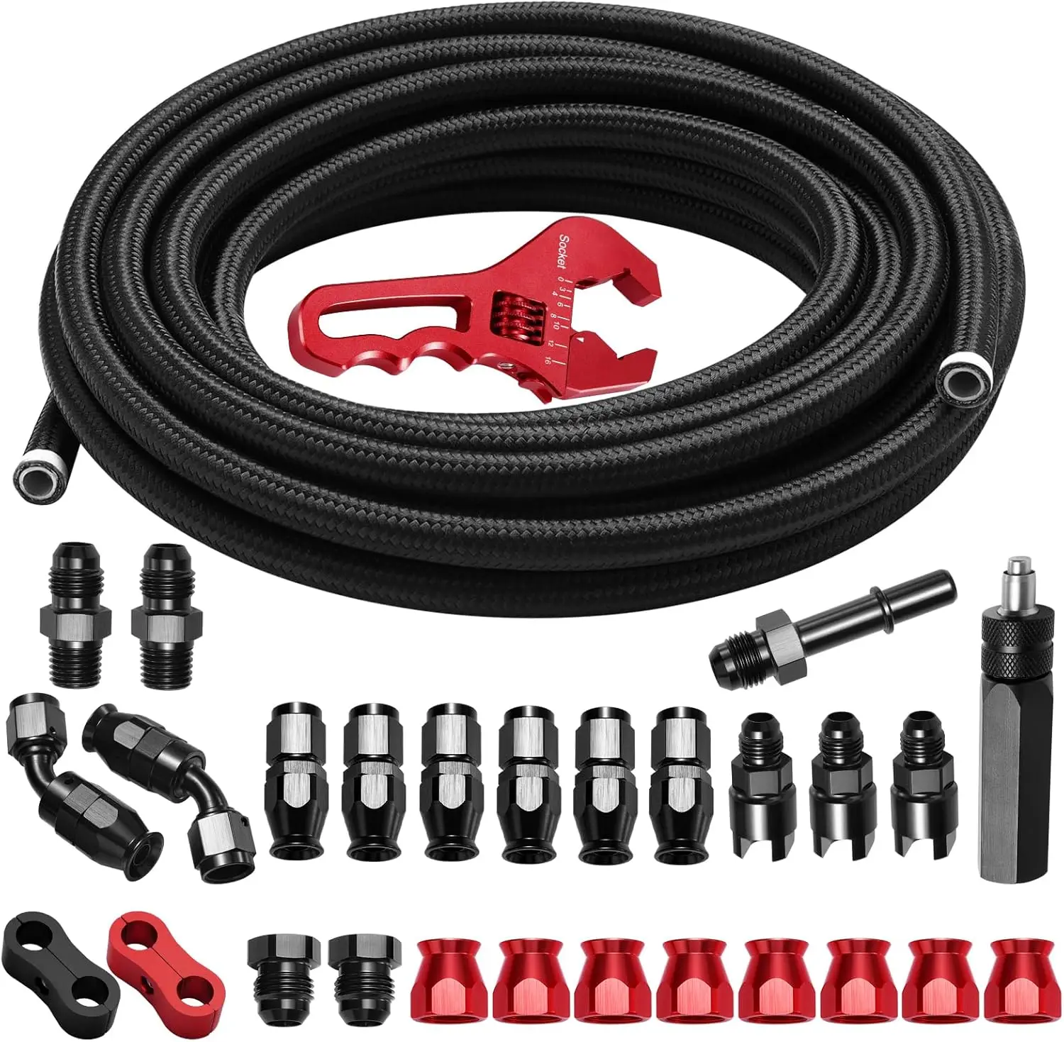 25FT AN6 Ptfe Fuel …