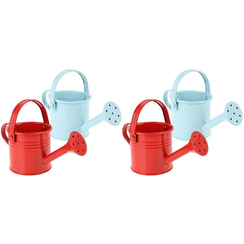 

4Pcs Watering Can With Nozzle And Handle For Children Indoor Plants Watering Bucket For Garden Indoor And Outdoor Plants