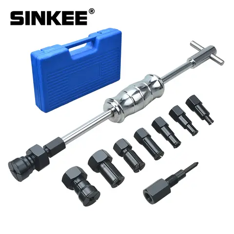 내부 베어링 리무버 슬라이드 해머 세트, 블라인드 홀 내부 베어링 풀러 세트, 베어링 추출기, 12 개