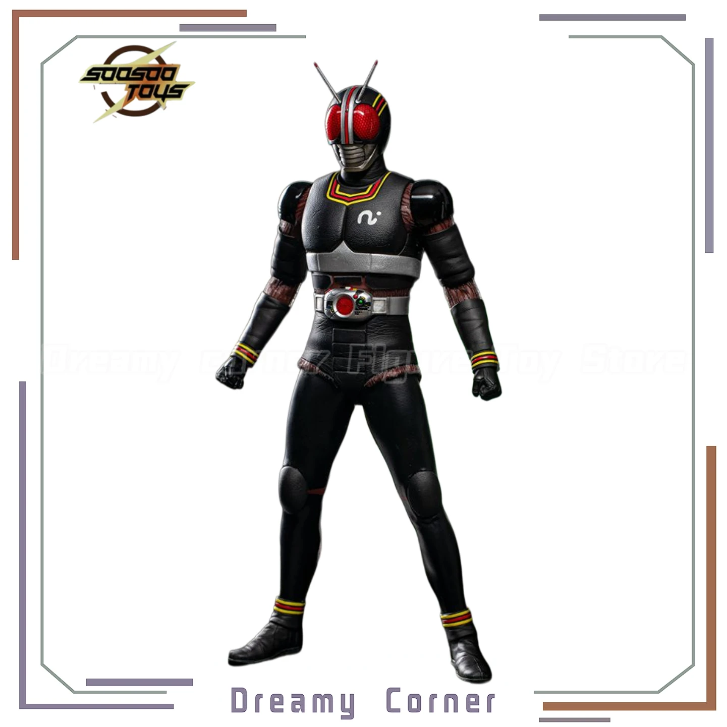 【Na Stanie】Oryginalna figurka akcji SOOSOOTOYS SST-069 Kamen Rider Black Locust Warrior w skali 1/6, model zabawki, prezent