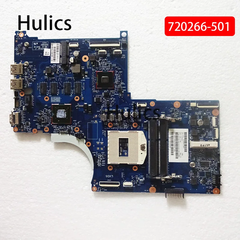 

Материнская плата Hulics 720266-001 для ноутбука HP ENVY 17 M7 720266-601, материнская плата 720266-501 с базовой платой GT740M 2 Гб