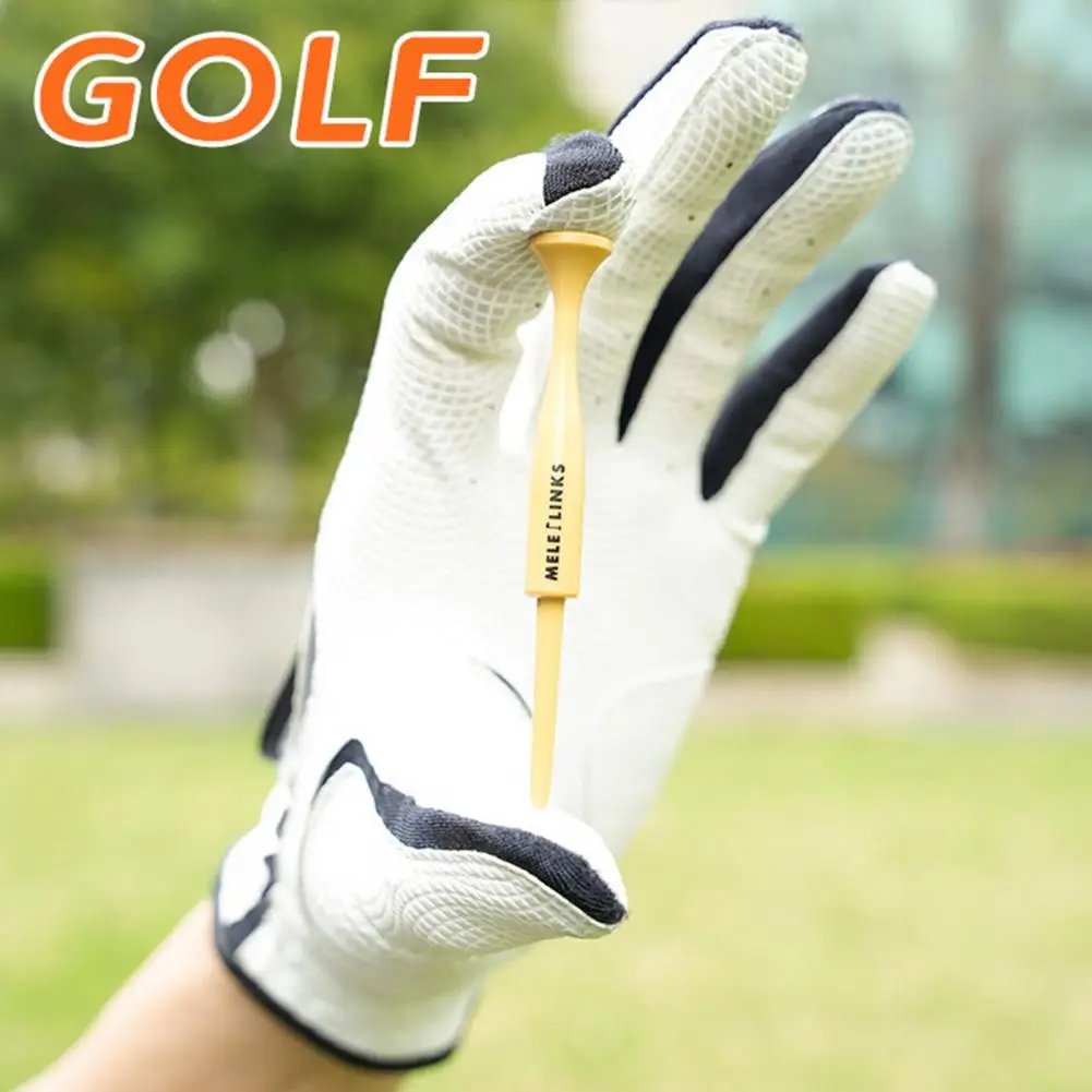 8Pcs Plastic Golf Tees High Stability Enhanced Accuracy Reusable Portable Golf Training Tees Golf Accessories For Golfers