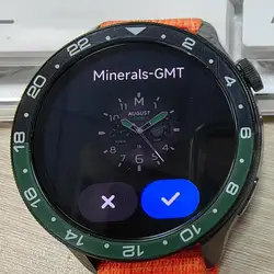 With Bluetooth Stainless steel bezel Black Rainbow dual time zone Blue bezel for Xiaomi S3/S4 watches (Non-original product)