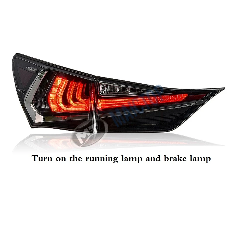 Maictop systèmes d'éclairage automatique Conversion feu arrière feu arrière LED pour GS GS250 GS350 GS300 feu arrière 2013-2020