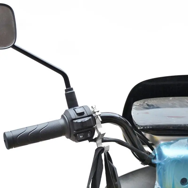 Gancho de armazenamento de scooter elétrico ciclismo armazenamento liga de alumínio multi-uso ganchos viajando elegante cabide fácil montagem ganchos