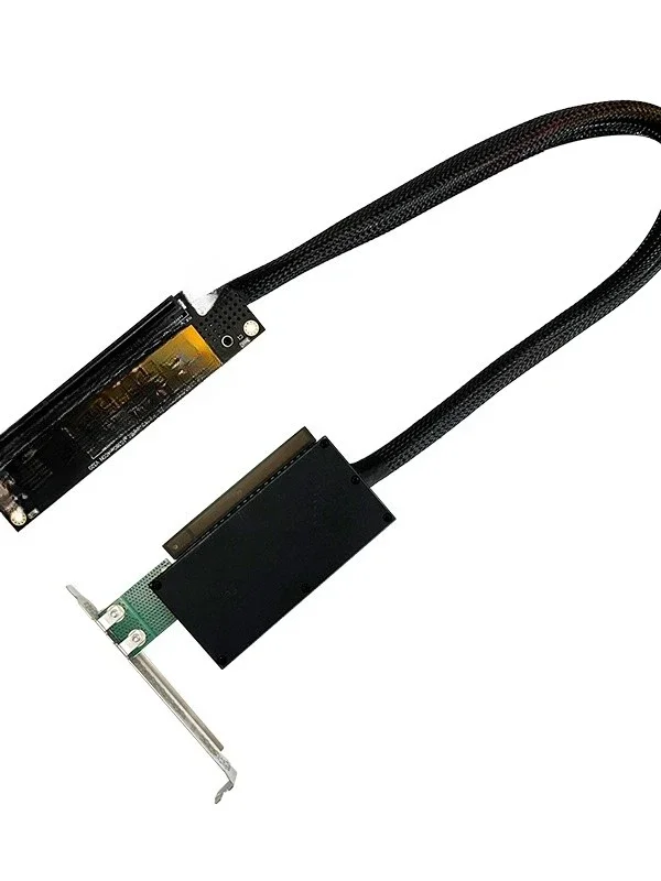 Tower server chassis supports PCIe5.0 standard G38-PCIe x16 graphics card extension cable adapter card